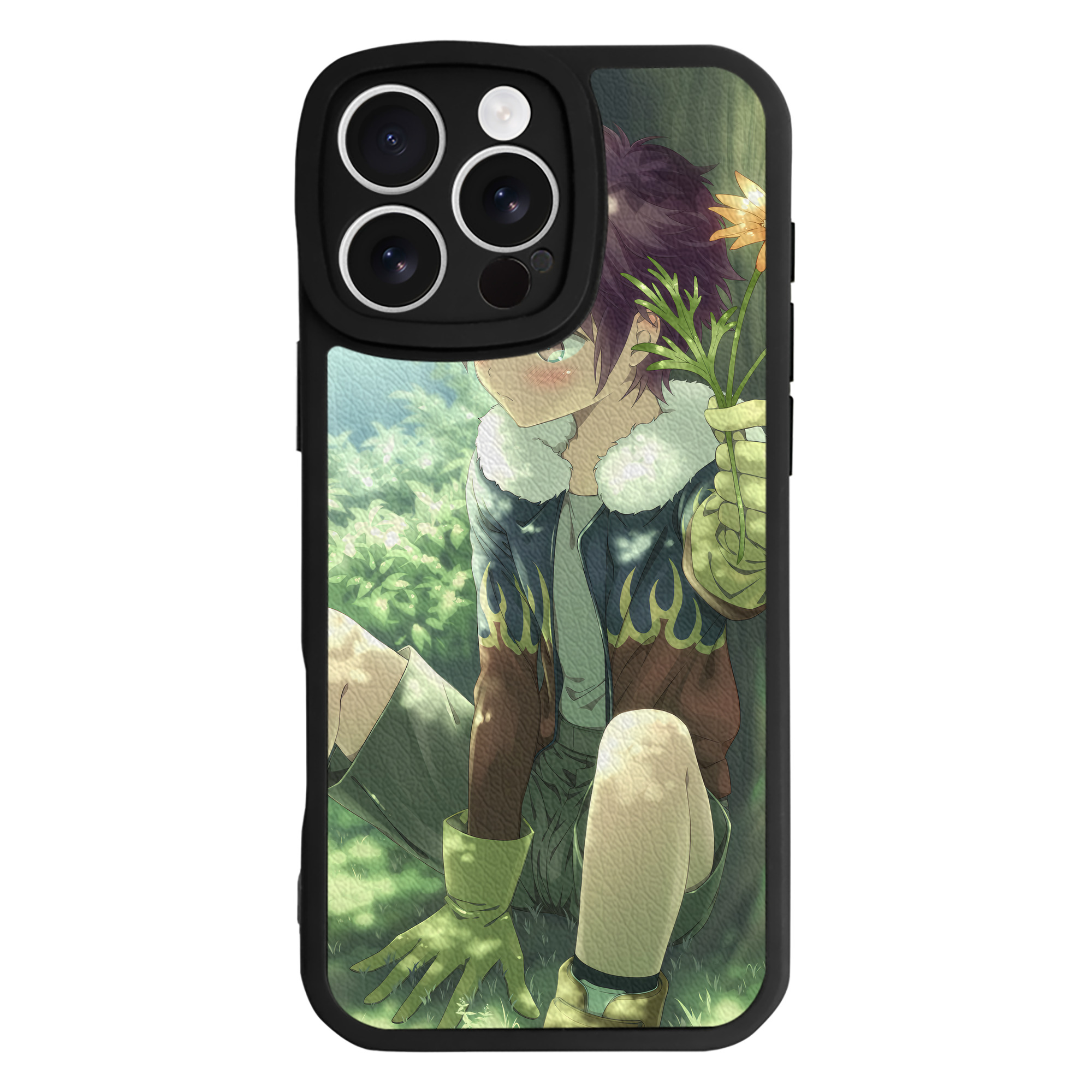 （画像用） Digimon デジタルモンスター/デジモン 【iPhone 16シリーズ対応】シリコンスマホケース（レザー調） 材質：シリコン